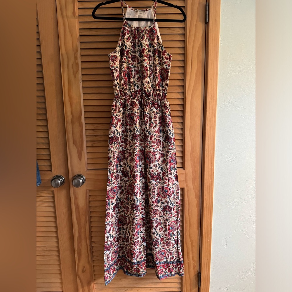 Long boho Lucky Beans dress.